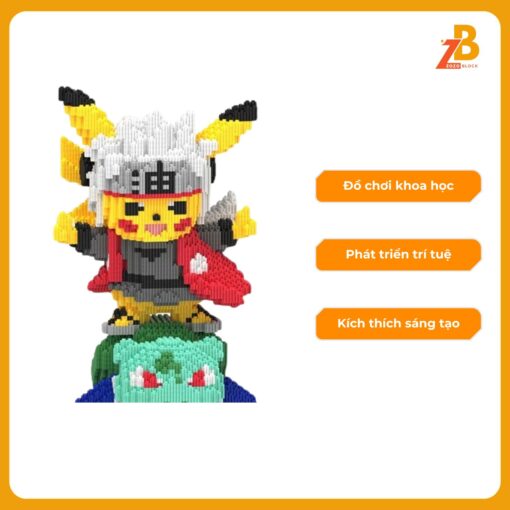 Lego Pikachu JIRAYA